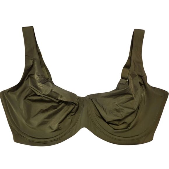 CUUP The Scoop Modal Bra Green, Various Sizes NEW W/O TAG - Picture 1 of 3